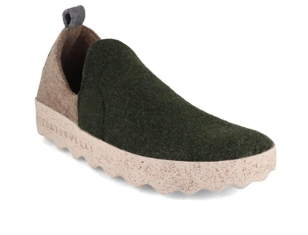 ASPORTUGUESAS-Women-Felt-Slippers-City-green-taupe #farbe_Green