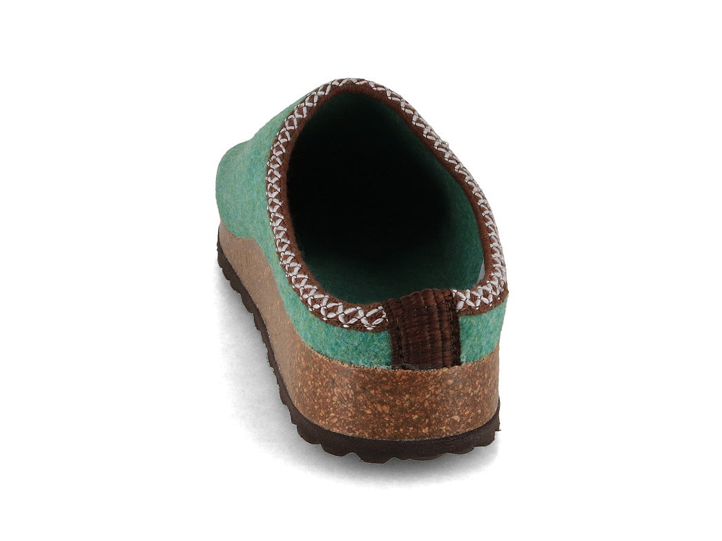 1 Tuffeln-Felt-Clogs-for-Women-Edelweiss-green #farbe_Green