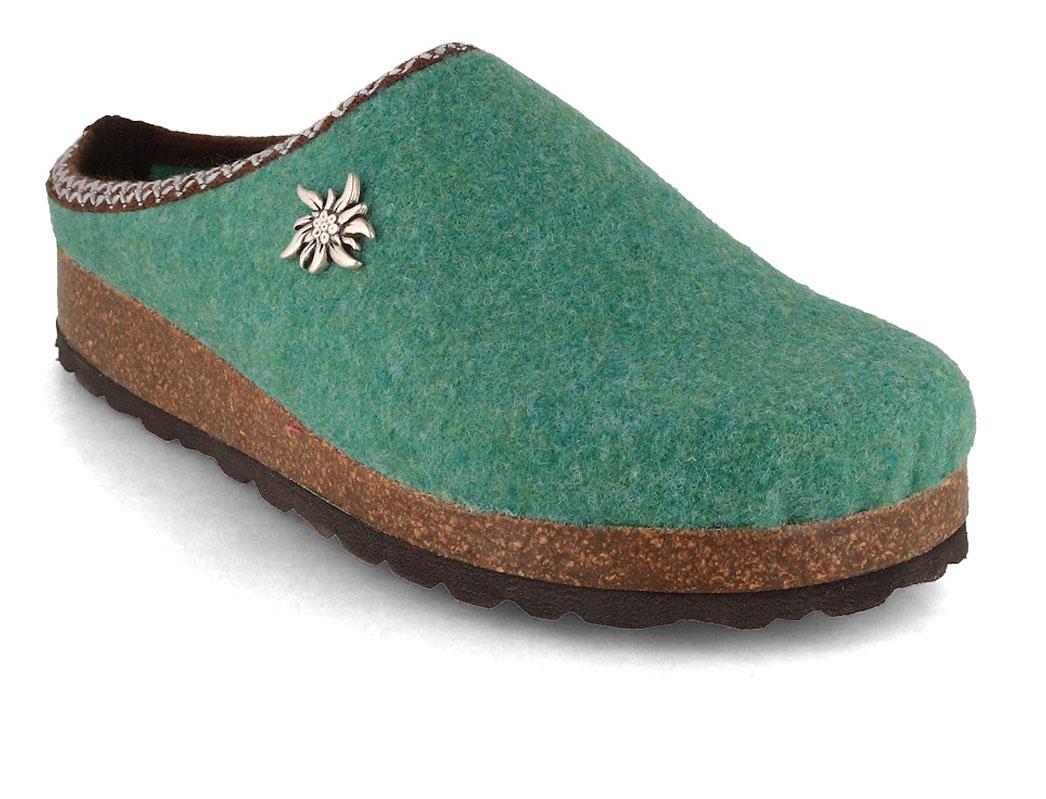 Tuffeln-Felt-Clogs-for-Women-Edelweiss-green #farbe_Green