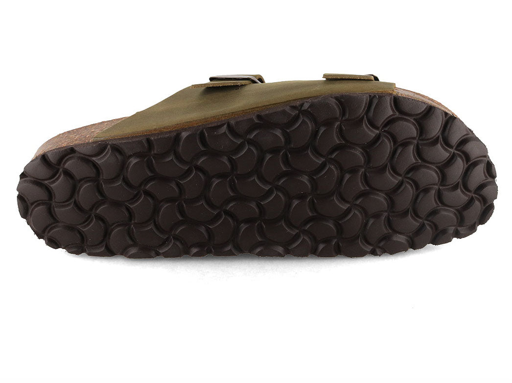 1 Tuffelns-Classic-TwoStrap-SoftCork-Leather-Sandals-Fhr-green #farbe_Green