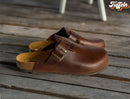 1 Tuffeln-Unisex-Leather-Clogs-with-Fastener-Helgoland-tabacco