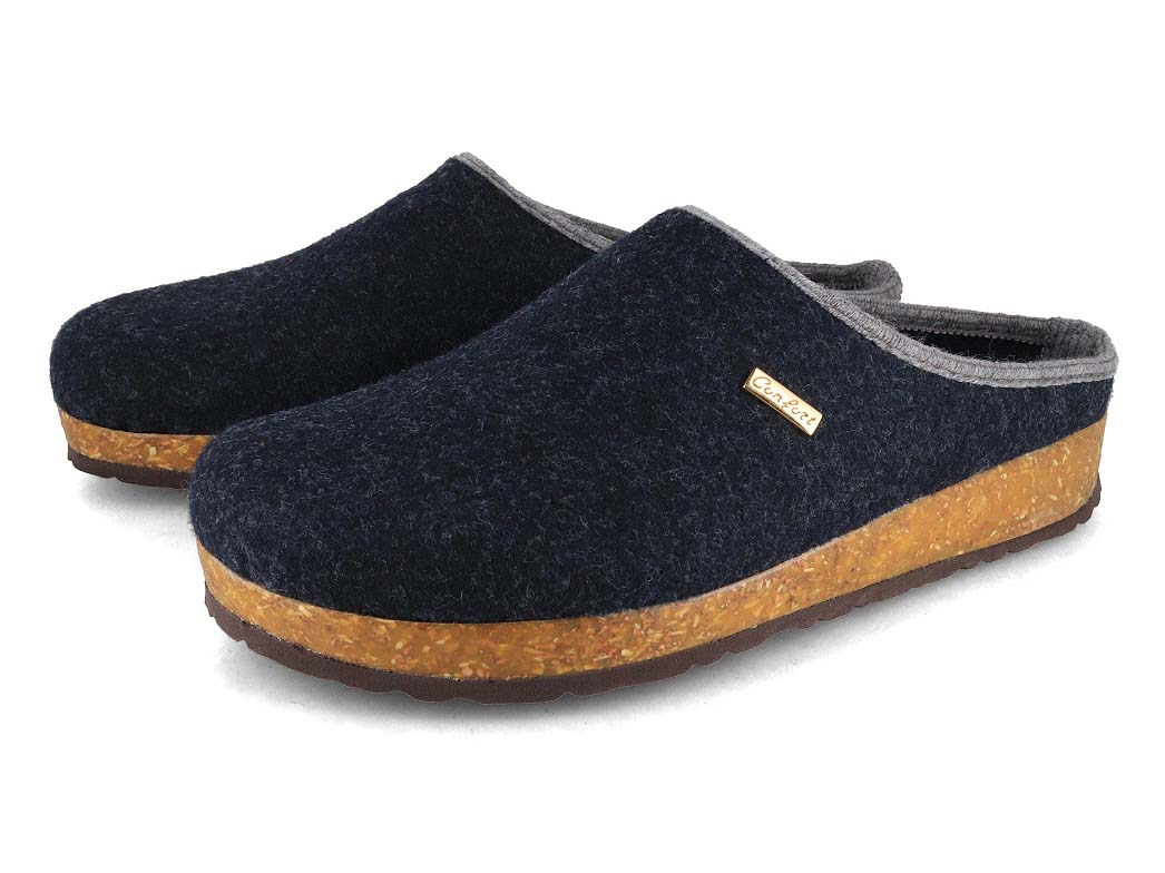 1 Tuffeln-Felt-Clogs-for-Men-Comfort-blue #farbe_Blue