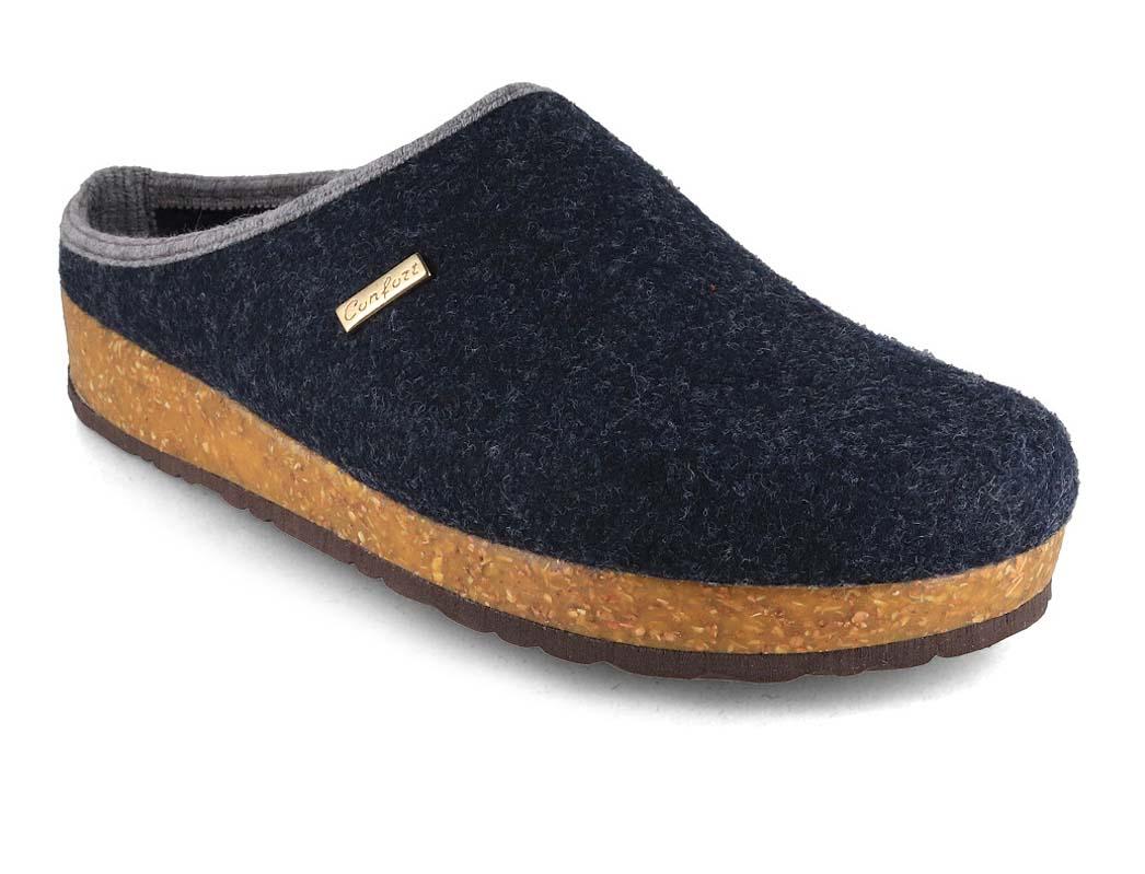 Tuffeln-Felt-Clogs-for-Men-Comfort-blue #farbe_Blue