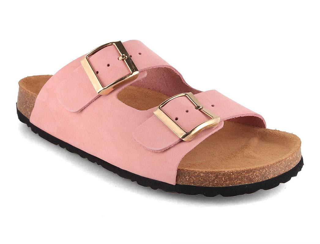 Tuffeln-Womens-Leather-Sandals-with-Arch-Support--Norderney-rosa #farbe_Pink