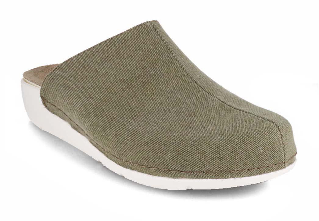 Berkemann-BERKOFLEX-Clog--Lilan-Khaki #farbe_Beige