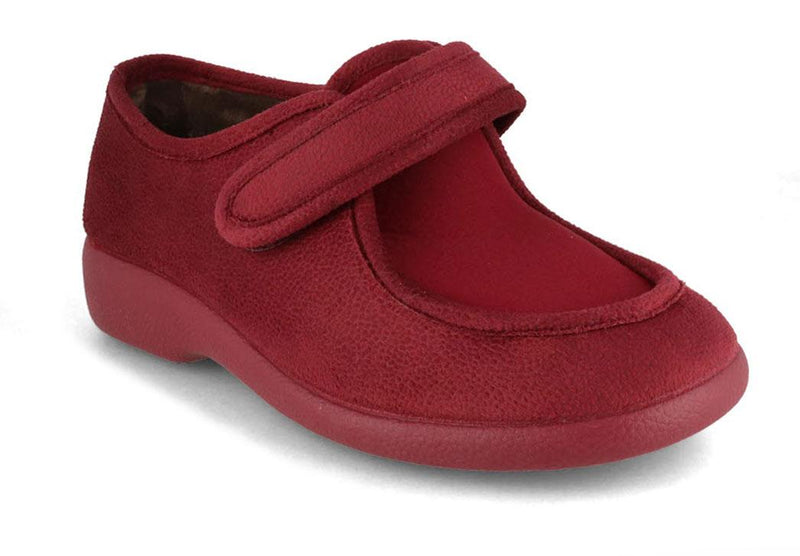 Varomed-vital-Womens-Velcro-Slippers-Ricardo-bordeaux