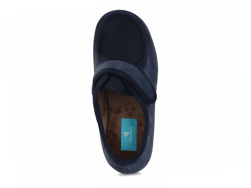 1 Varomed-vital-Men-Women-Strap-Slippers-Ricardo-marine #farbe_Blue