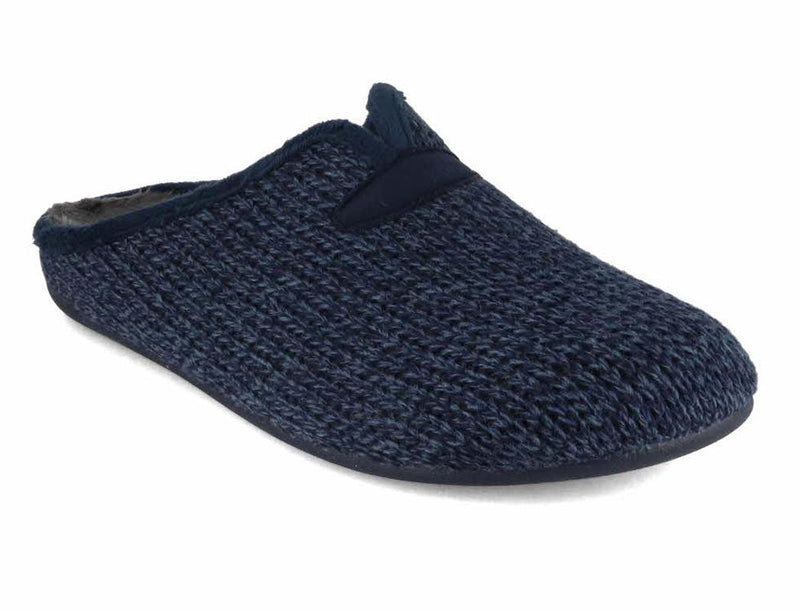 Varomed-vital-Mens-Knit-Slippers-Lucas-marine