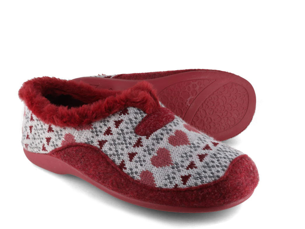 1 Varomed-vital-Women-Slippers-Carla-bordeaux #farbe_Red