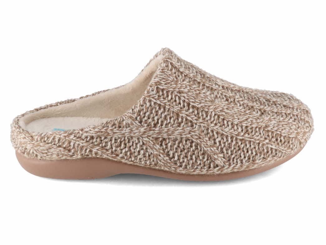 1 Varomed-vital-Women-Knitted-Slippers-Antonie-beige #farbe_Beige