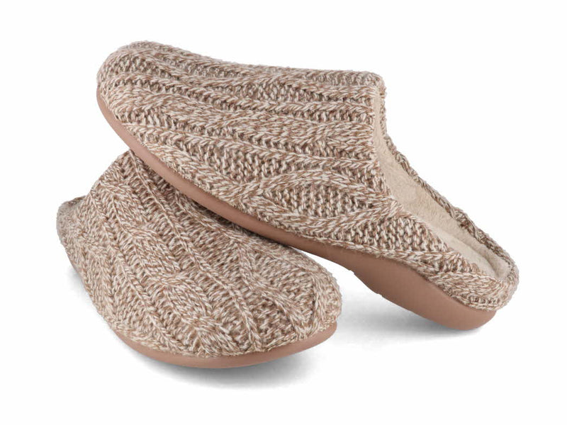 1 Varomed-vital-Women-Knitted-Slippers-Antonie-beige
