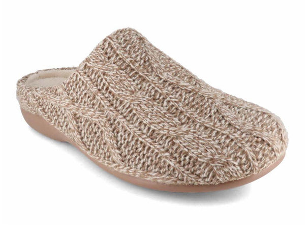 Varomed-vital-Women-Knitted-Slippers-Antonie-beige #farbe_Beige