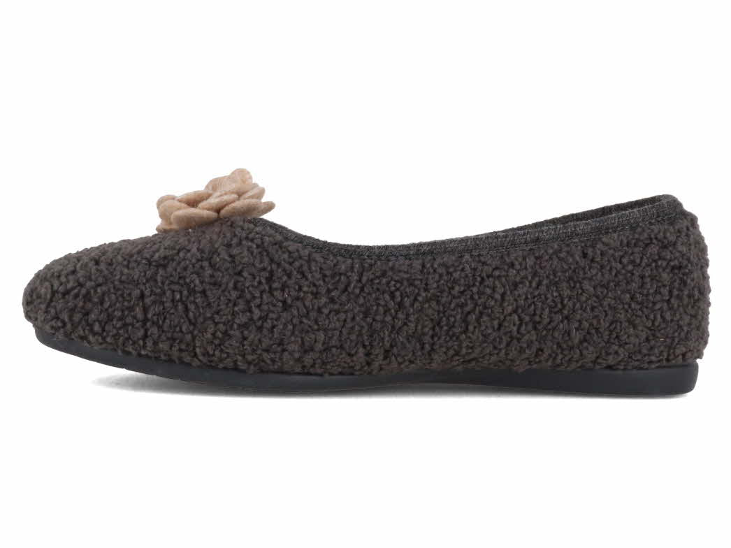 1 Varomed-vital-Women-Felt-Ballerinas-Anny-dark-gray #farbe_Grey