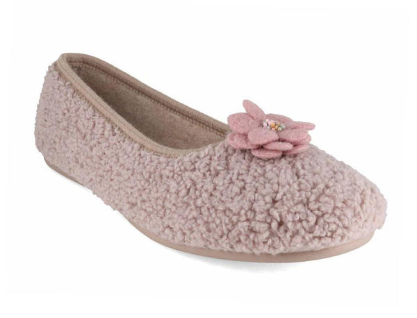 Varomed-vital-Women-Felt-Ballerinas-Anny-perla #farbe_Grey