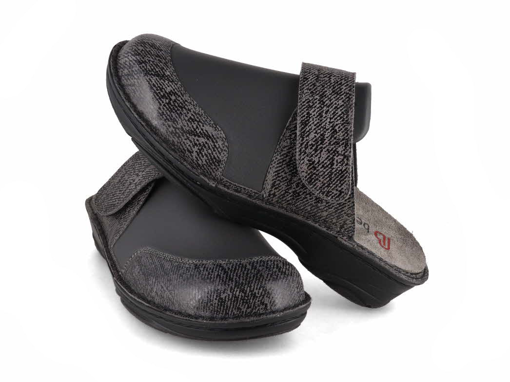 1 Berkemann-BERKOFLEX-Women-Clogs-Giorgina-gray #farbe_Grey