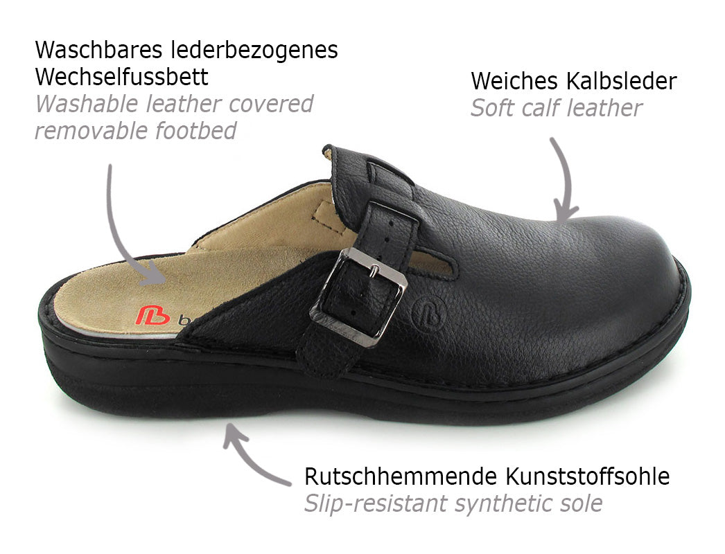 1 BERKEMANN-Berkoflex-Clog--Max-Black #farbe_Black
