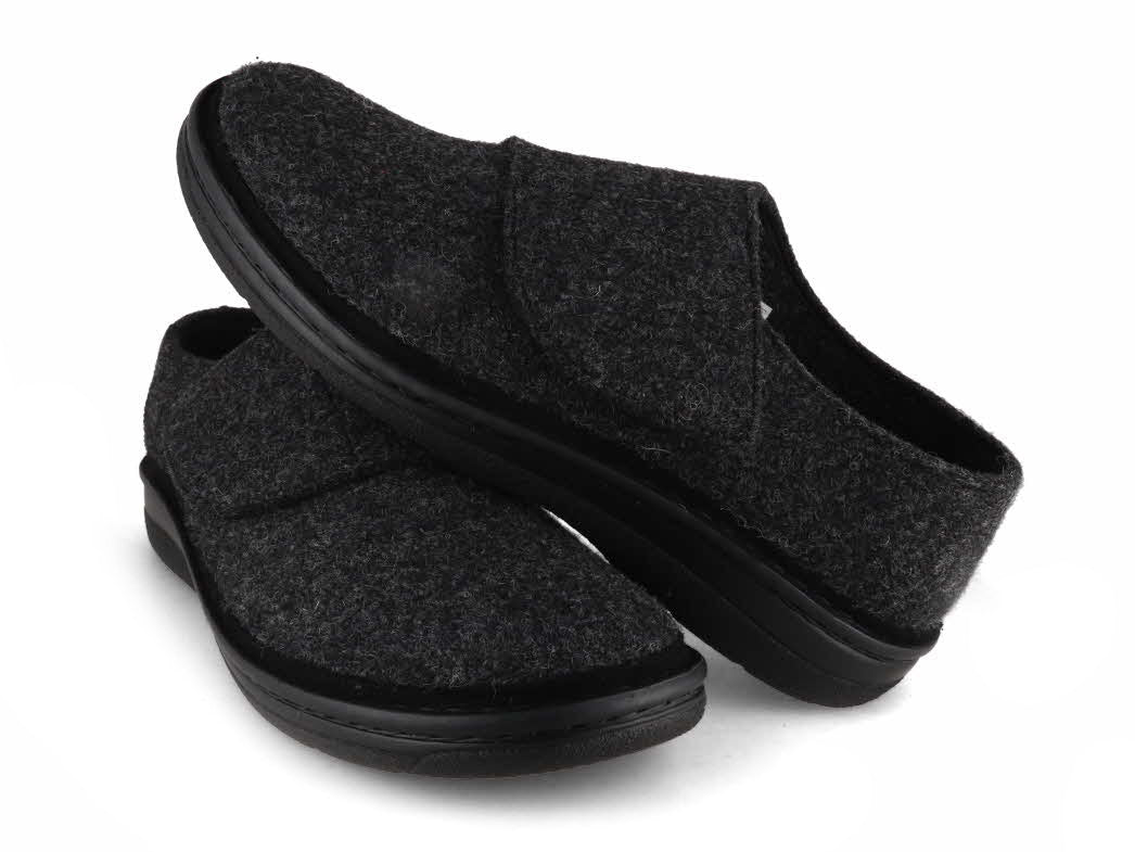 1 Berkemann-BERKOFLEX-Men-Slippers-Balian-dark-gray #farbe_Grey
