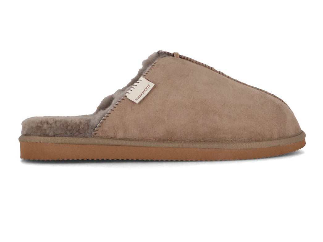 1 SHEPHERD-Men-Lambskin-Slippers-Hugo-stone #farbe_Beige