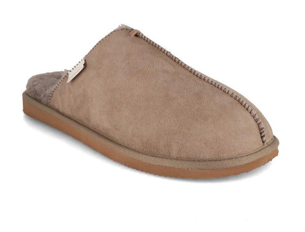 SHEPHERD-Men-Lambskin-Slippers-Hugo-stone #farbe_Beige