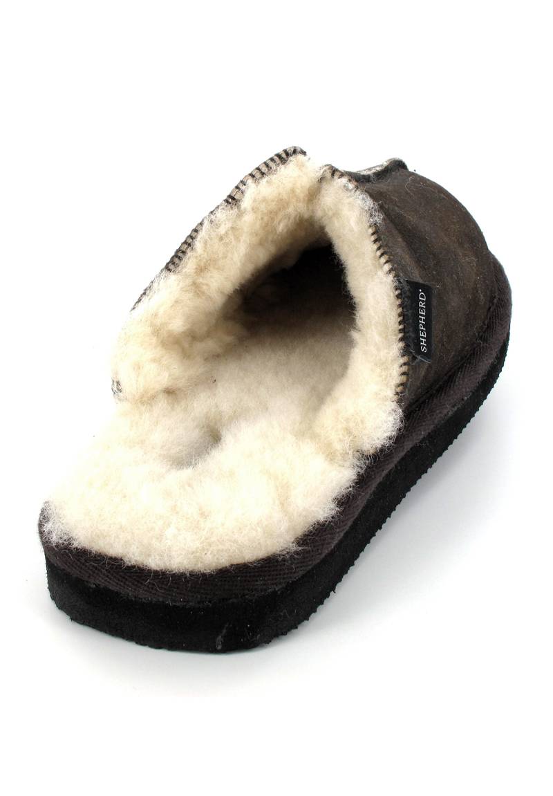 1 SHEPHERD-Mens-Sheepskin-Slippers-Hugo-oiled-antique #farbe_Brown