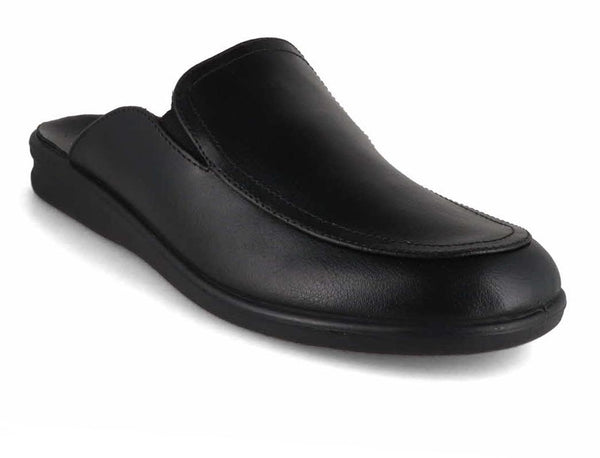 Josef-Seibel-Men-Leather-Slippers-Westland-Belfort-black #farbe_Black