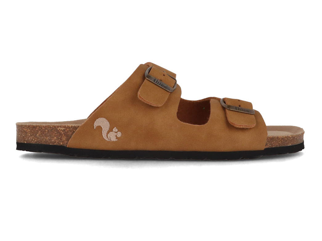 1 Thies-Men-Vegan-Sandals-Eco-Bio-cognac #farbe_Brown