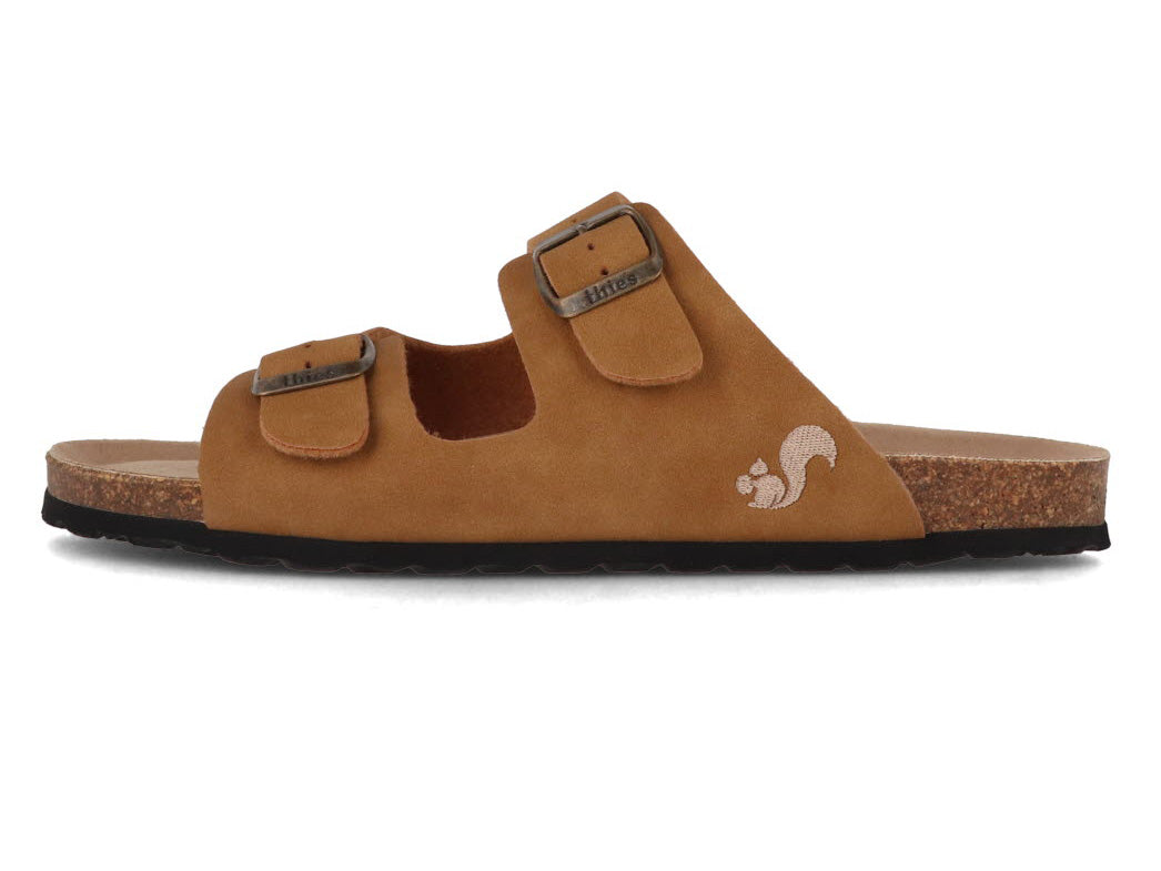 1 Thies-Men-Vegan-Sandals-Eco-Bio-cognac #farbe_Brown