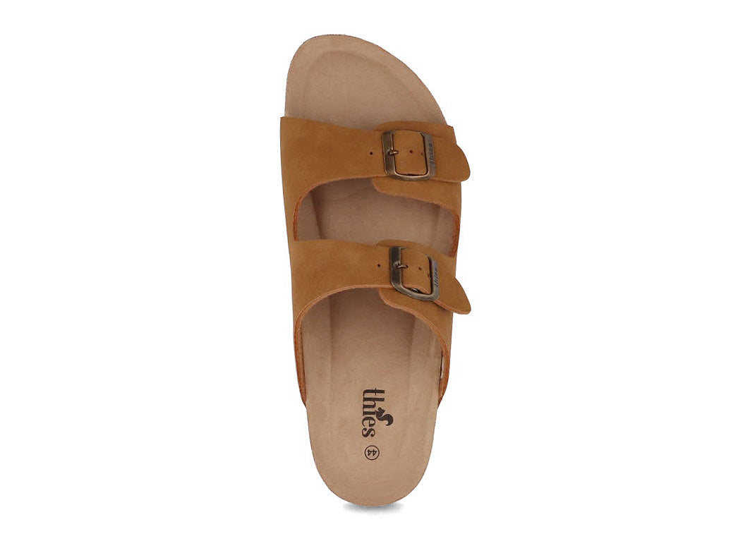 1 Thies-Men-Vegan-Sandals-Eco-Bio-cognac #farbe_Brown