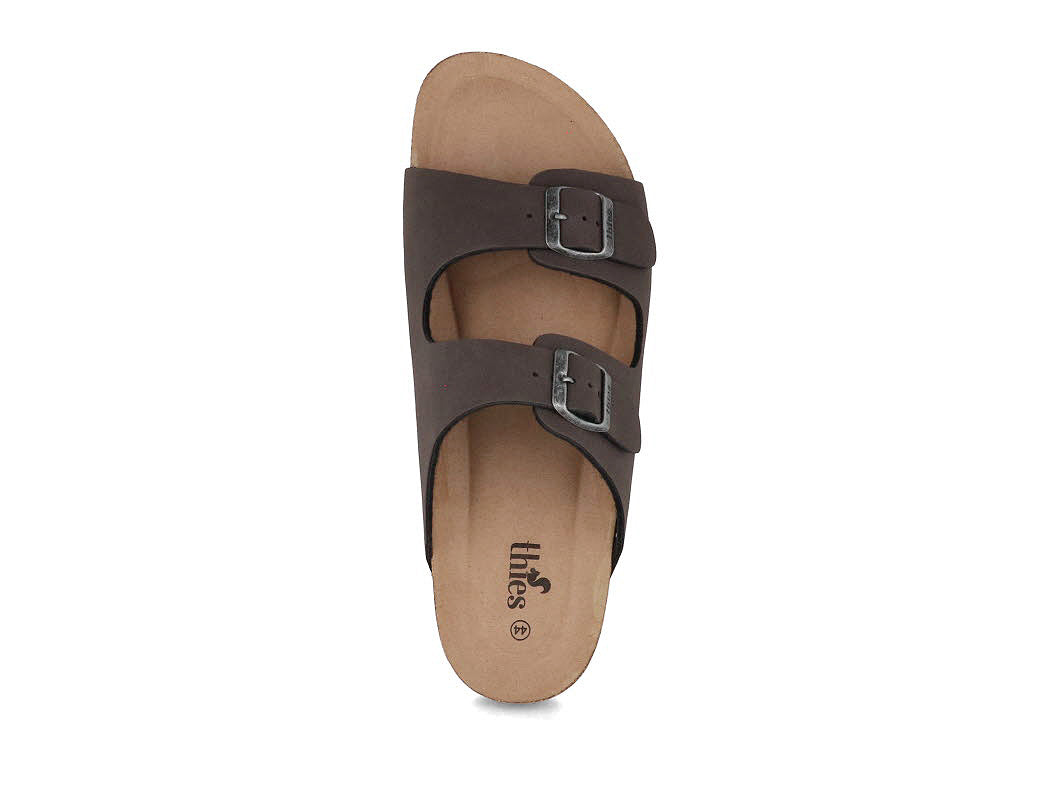 1 Thies-Men-Vegan-Sandals-Eco-Bio-charcoal #farbe_Gray