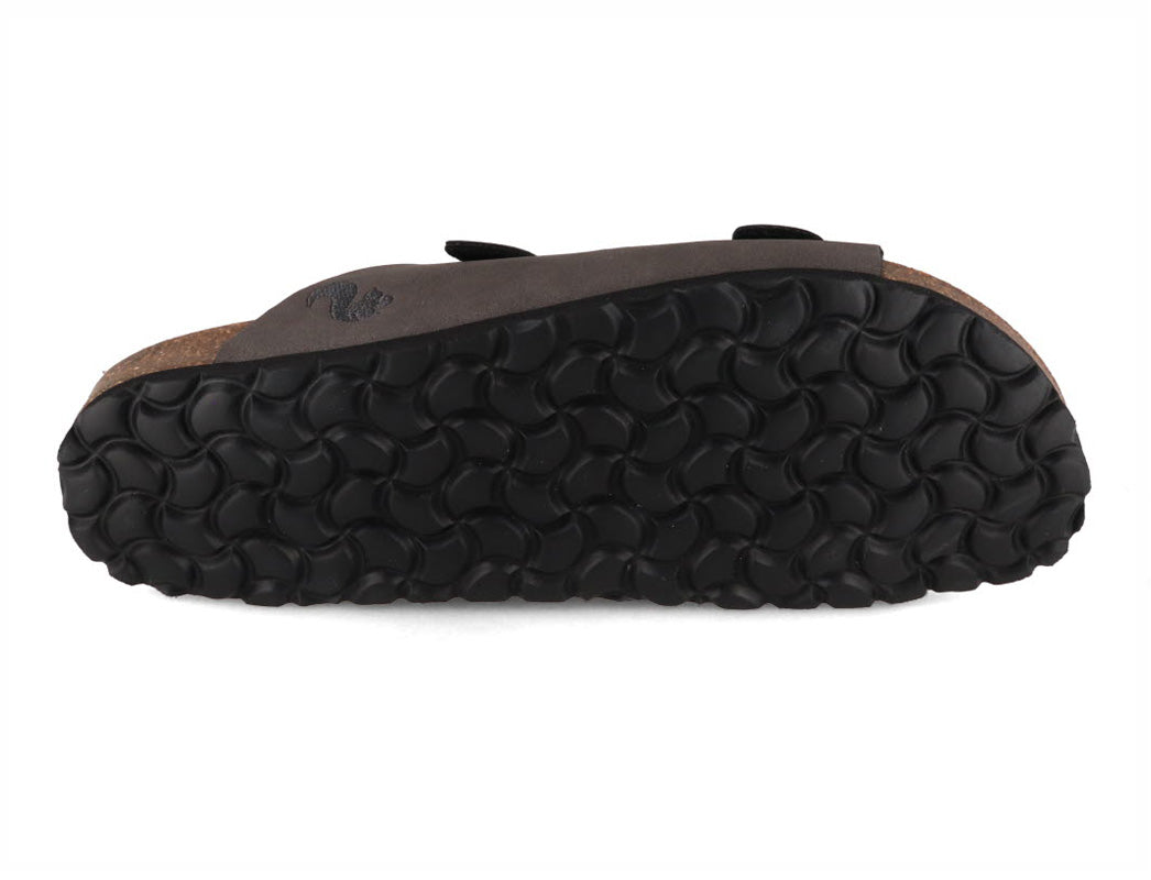 1 Thies-Men-Vegan-Sandals-Eco-Bio-charcoal #farbe_Gray