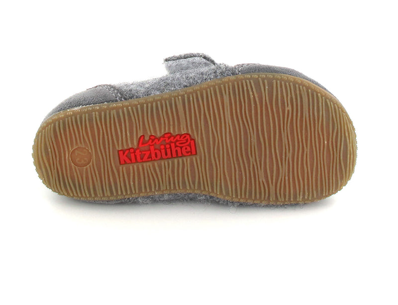 1 LIVING-KITZBUEHEL-Baby-Slippers--1654-Gray