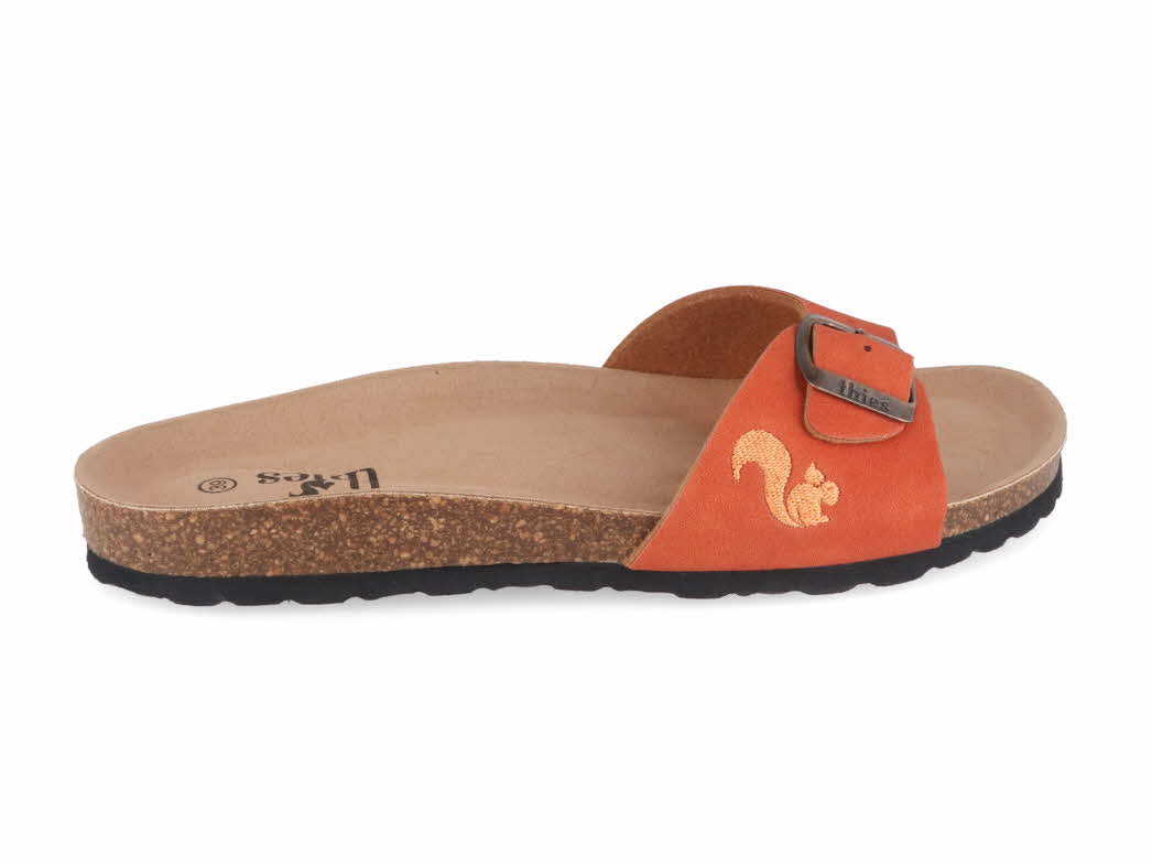 1 Thies-Women-Sandals-Eco-Bio-Strap-rust #farbe_Orange