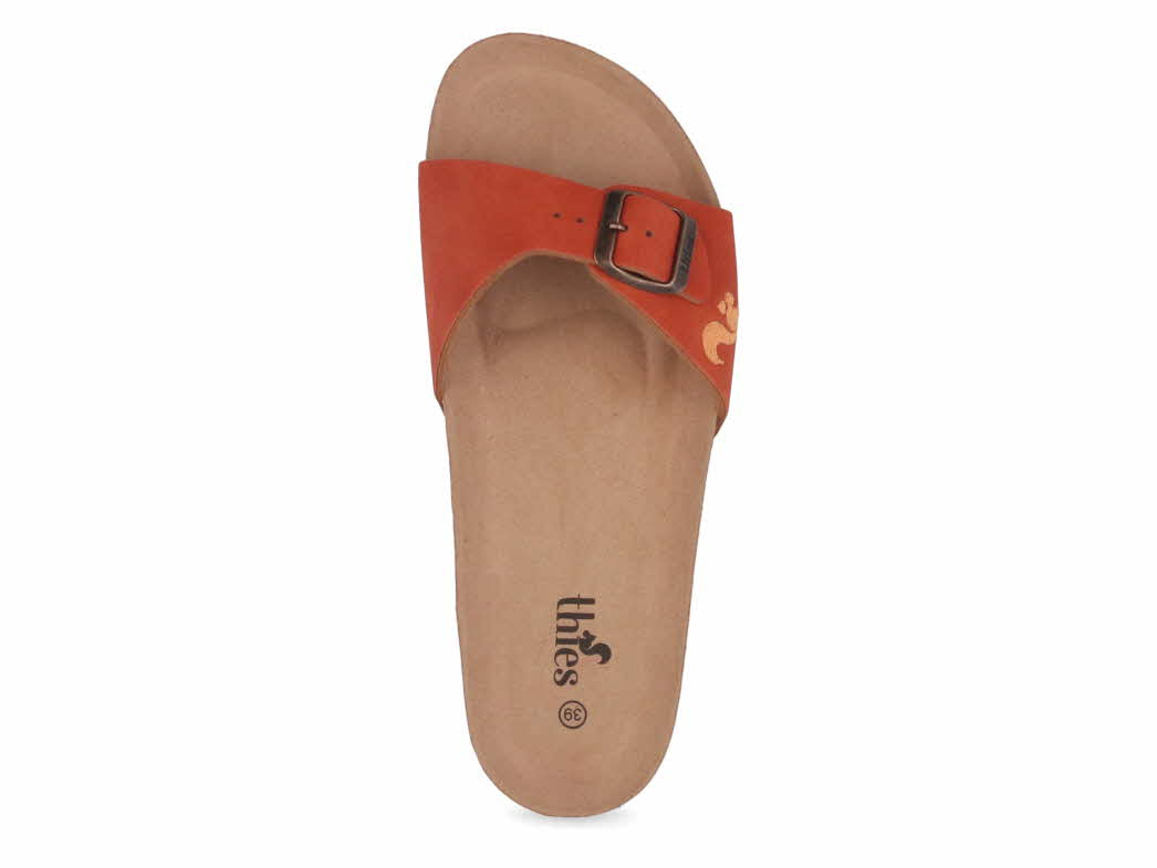 1 Thies-Women-Sandals-Eco-Bio-Strap-rust #farbe_Orange