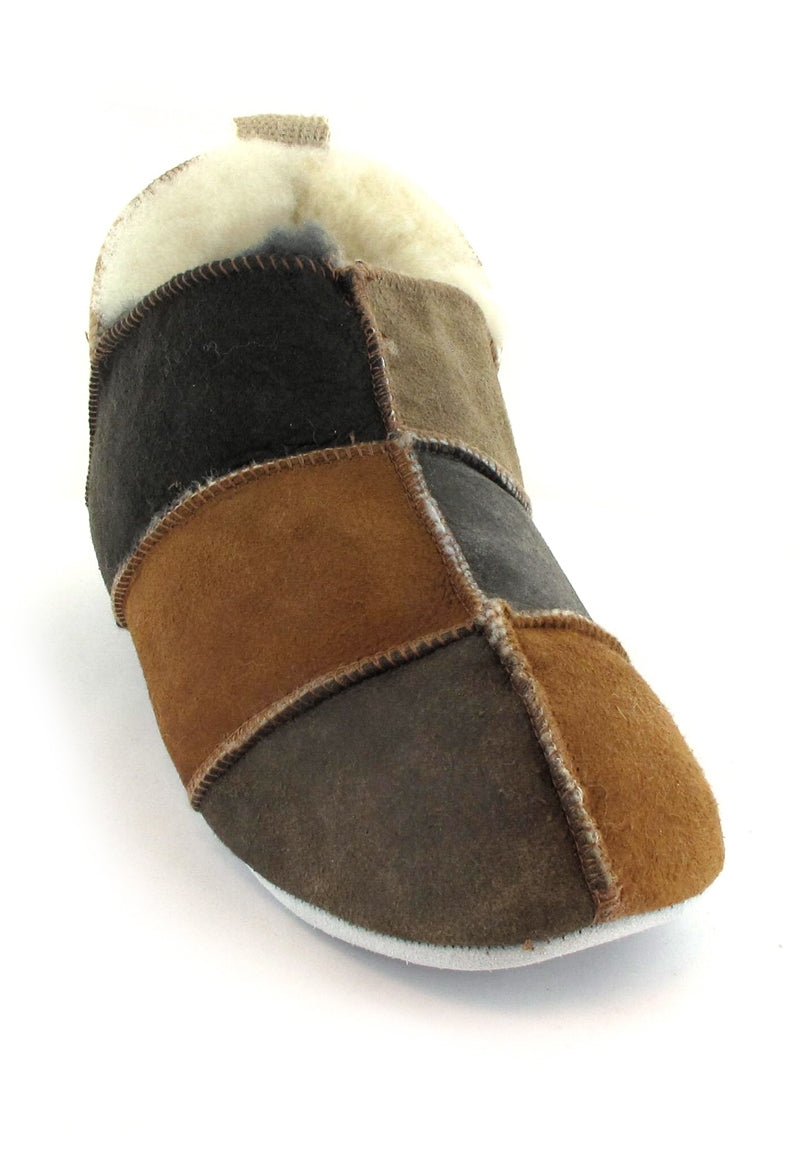 1 SHEPHERD-Womens-Sheepskin-Slippers--Nora-Mixed #farbe_Brown