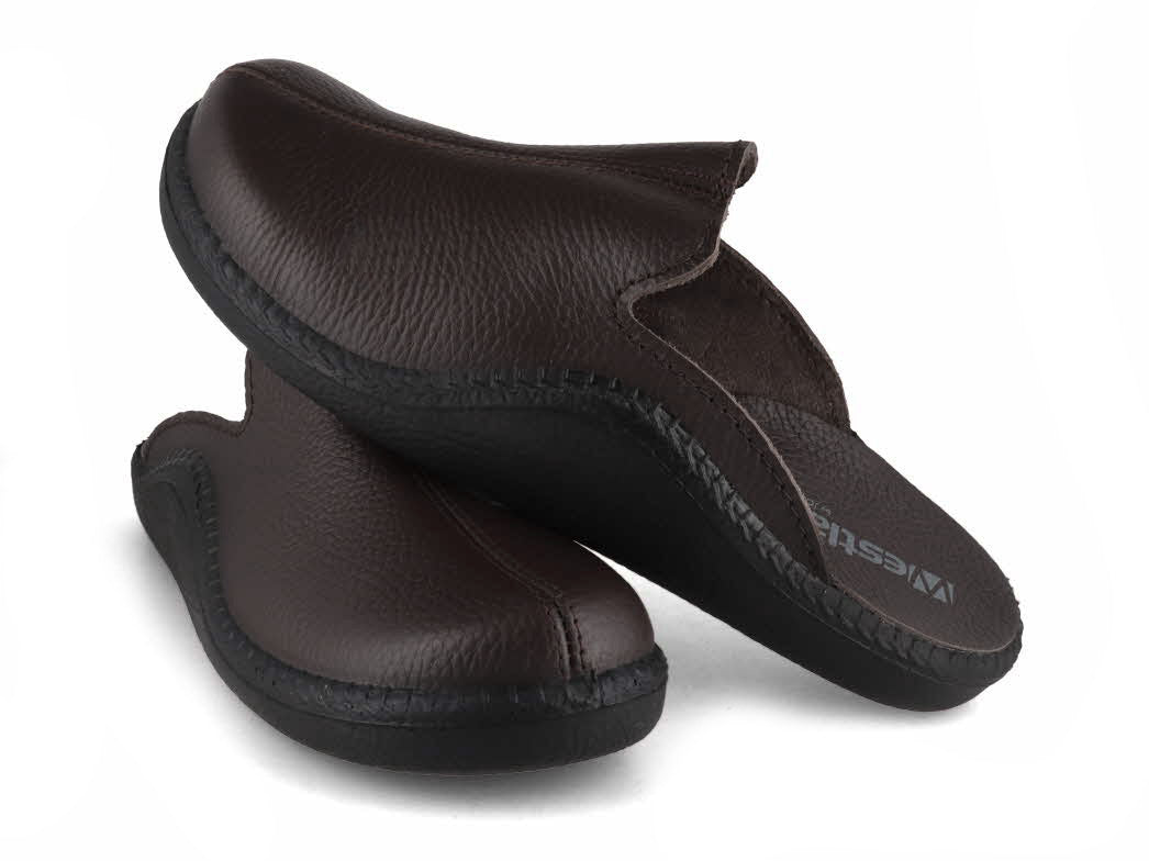 1 Josef-Seibel-Men-Leather-Slippers-Westland-Monaco-mocca #farbe_Brown