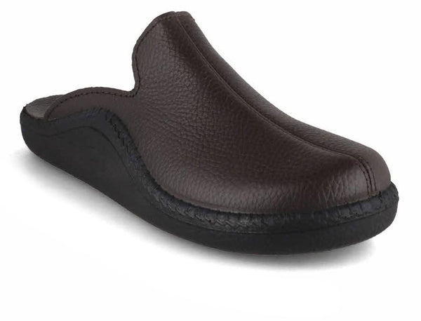 Josef-Seibel-Men-Leather-Slippers-Westland-Monaco-mocca #farbe_Brown