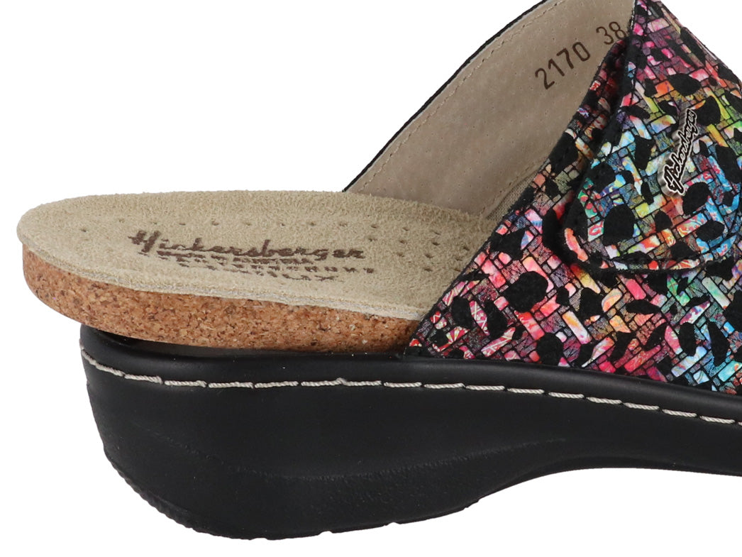 1 HICKERSBERGER-Hallux-Women-Mules-Milano-black-multi #farbe_Colorful