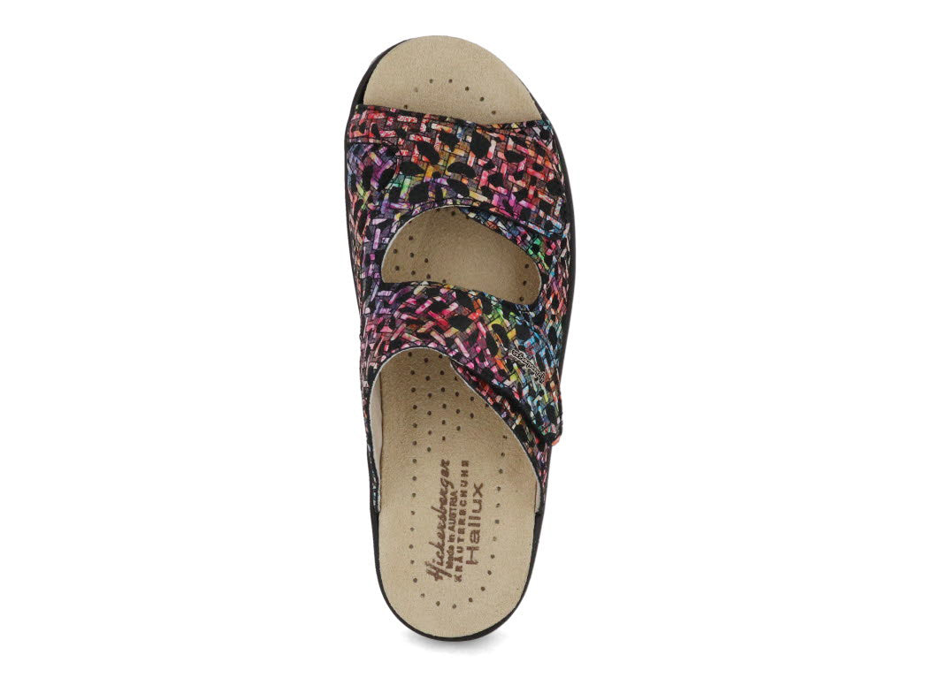 1 HICKERSBERGER-Hallux-Women-Mules-Milano-black-multi #farbe_Colorful