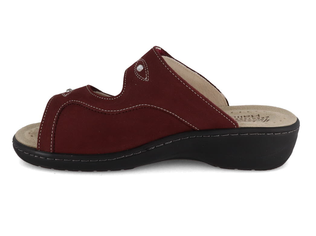 1 HICKERSBERGER-Sandal--Milano-Bordeaux #farbe_Red