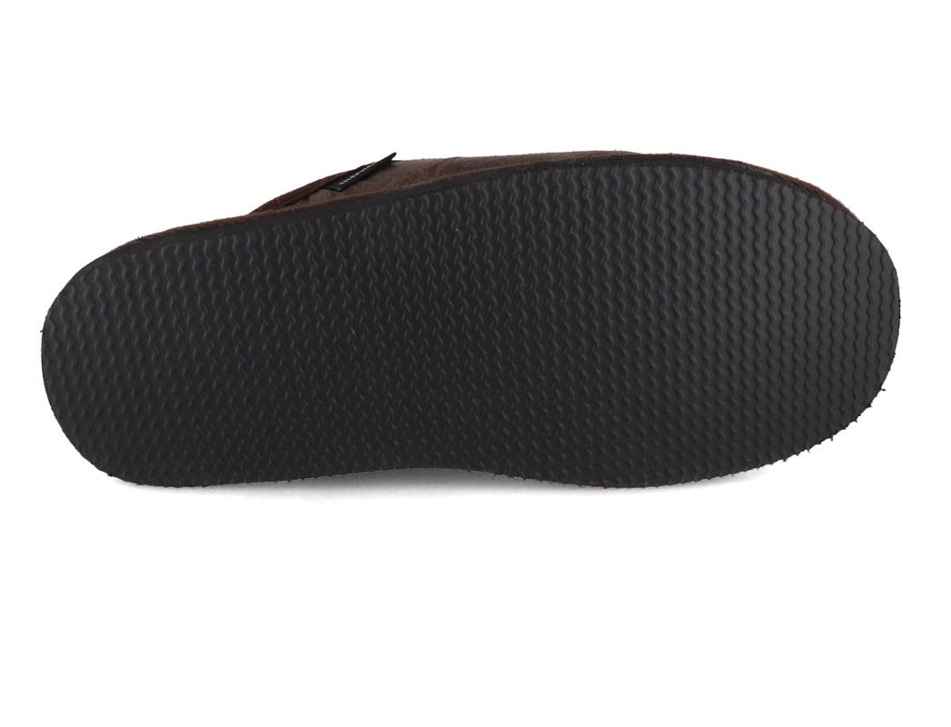 1 SHEPHERD-Men-Lambskin-Slippers-Adam-oiled-antique #farbe_Brown