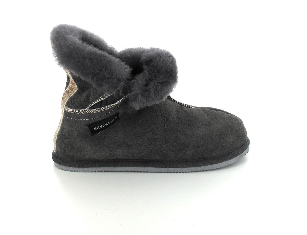 1 SHEPHERD-Slipper-Boot--Oskar-Asphalt #farbe_Grey