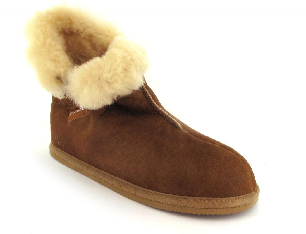 SHEPHERD-Slipper-Boot--Bella-Antique-CognacLeo #farbe_Brown