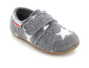 Living-Kitzbuehel-Child-Slippers--Stars-Gray