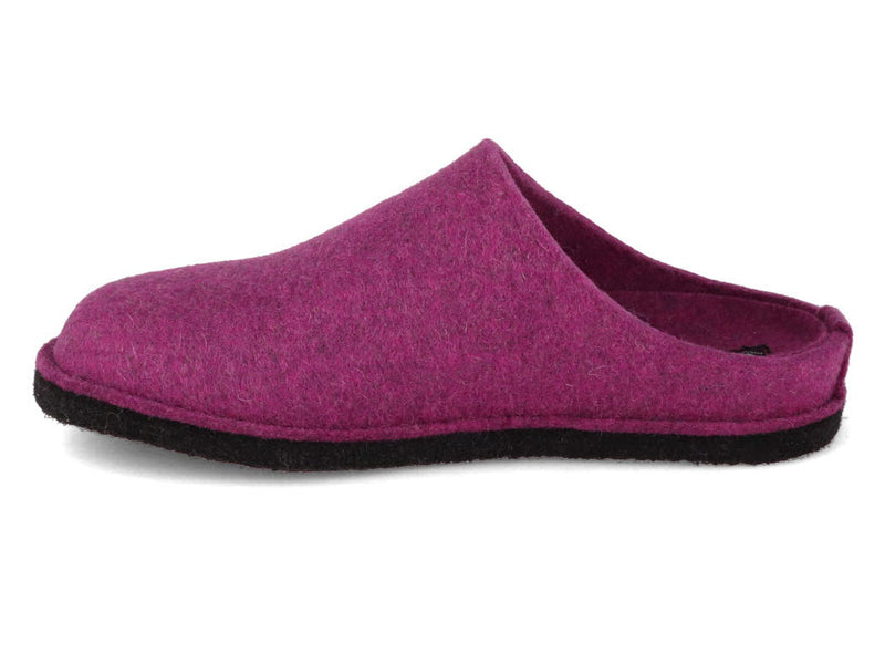 1 HAFLINGER-Slipper--Flair-Soft-Mulberry