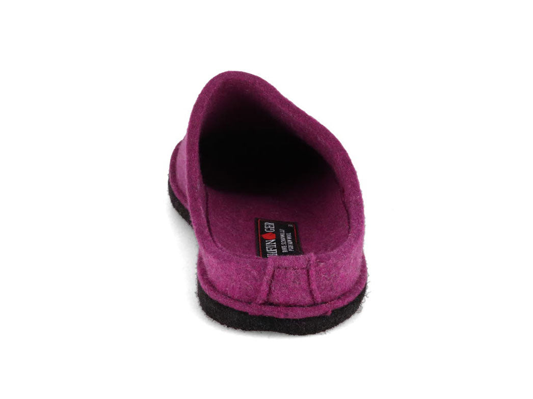 1 HAFLINGER-Slipper--Flair-Soft-Mulberry #farbe_Rosa