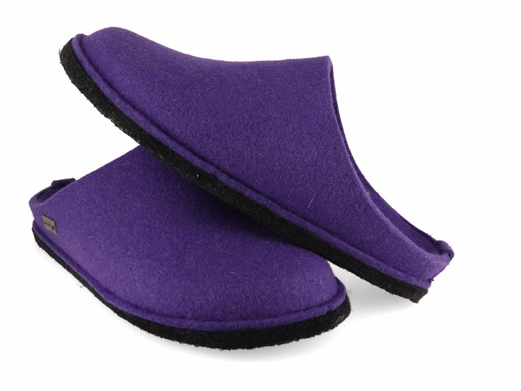1 HAFLINGER-Women-Slippers-Flair-Soft-purple #farbe_Purple