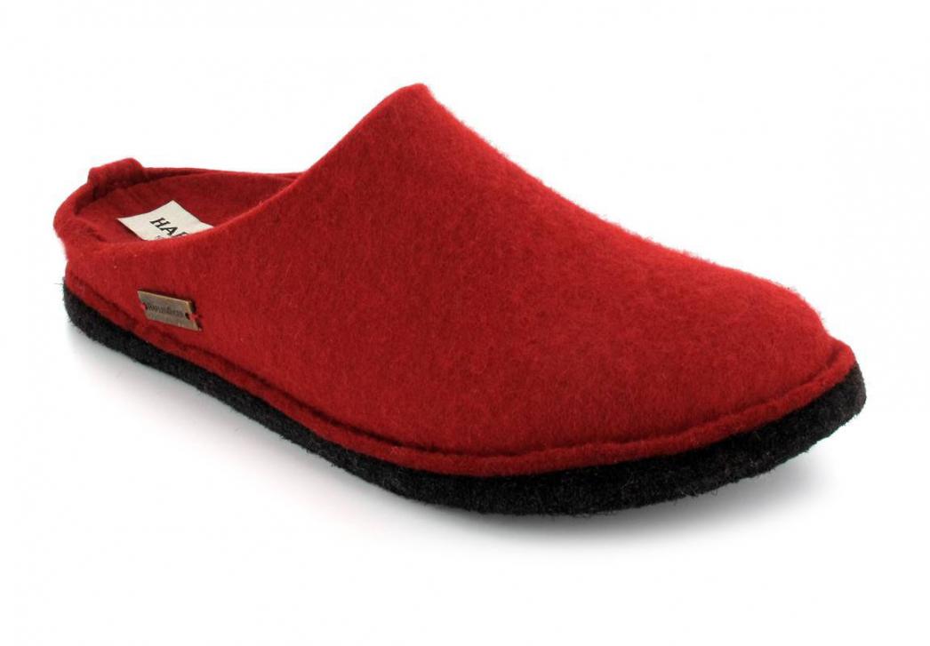 HAFLINGER-Indoor-Slippers--Flair-Soft-Ruby #farbe_Red