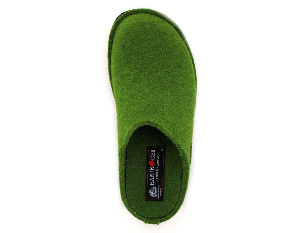 1 HAFLINGER-Slipper--Flair-Soft-Grass-Green #farbe_Green