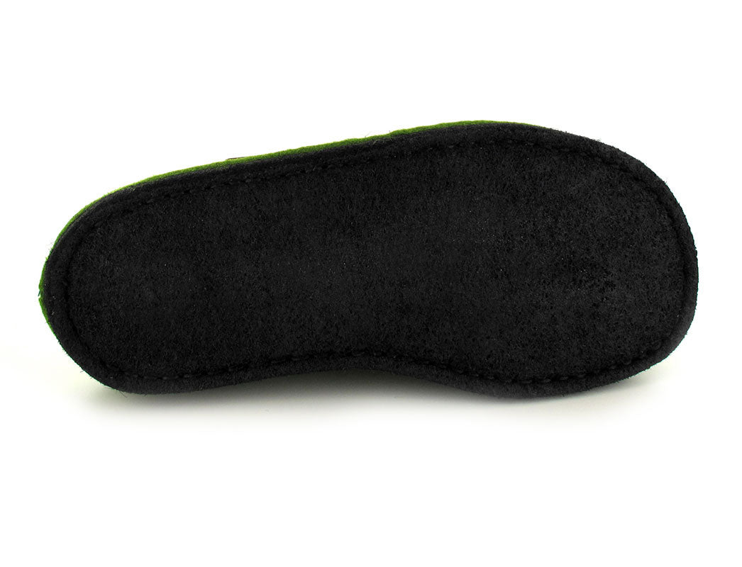 1 HAFLINGER-Slipper--Flair-Soft-Grass-Green #farbe_Green