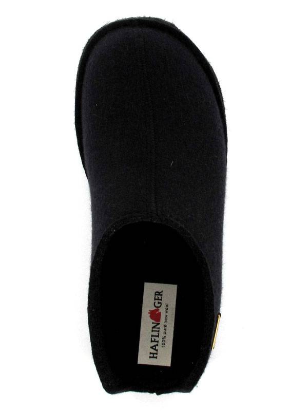 1 HAFLINGER-House-Slippers--Flair-Smily-Black #farbe_Black